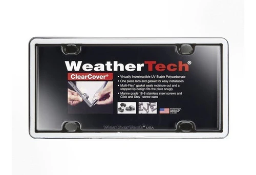Portaplacas Weathertech Clearcover Varios Colores - Image 3