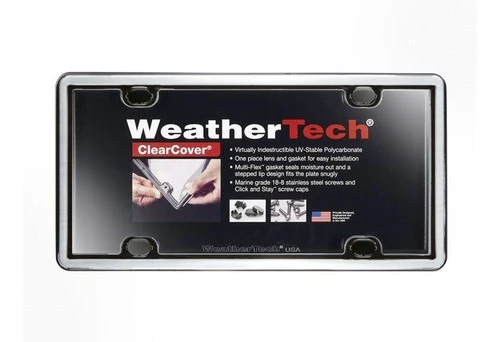 Portaplacas Weathertech Clearcover Varios Colores - Image 4