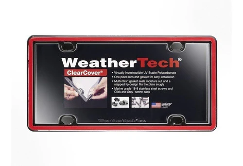 Portaplacas Weathertech Clearcover Varios Colores - Image 6