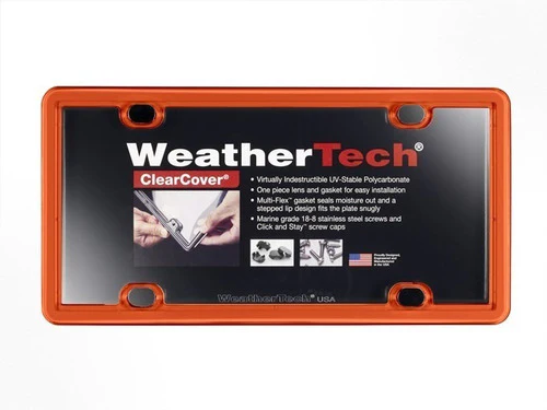 Portaplacas Weathertech Clearcover Varios Colores - Image 8