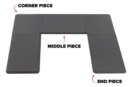 Tapete Weathertech Comfortmat Antifatiga Connect-end Gris - Image 6