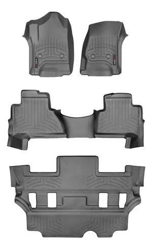 Tapetes Weathertech Escalade 2015-2020-1ra+2da+3ra F+ Caj C