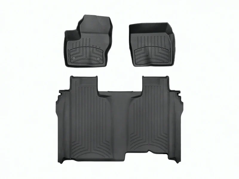 Tapetes Weathertech HP Silverado 2019+ 1ra+2da Filas