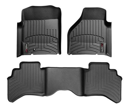 Tapetes Weathertech Ram Quad Cab 2003 - 2008 - 1ra+2da Filas