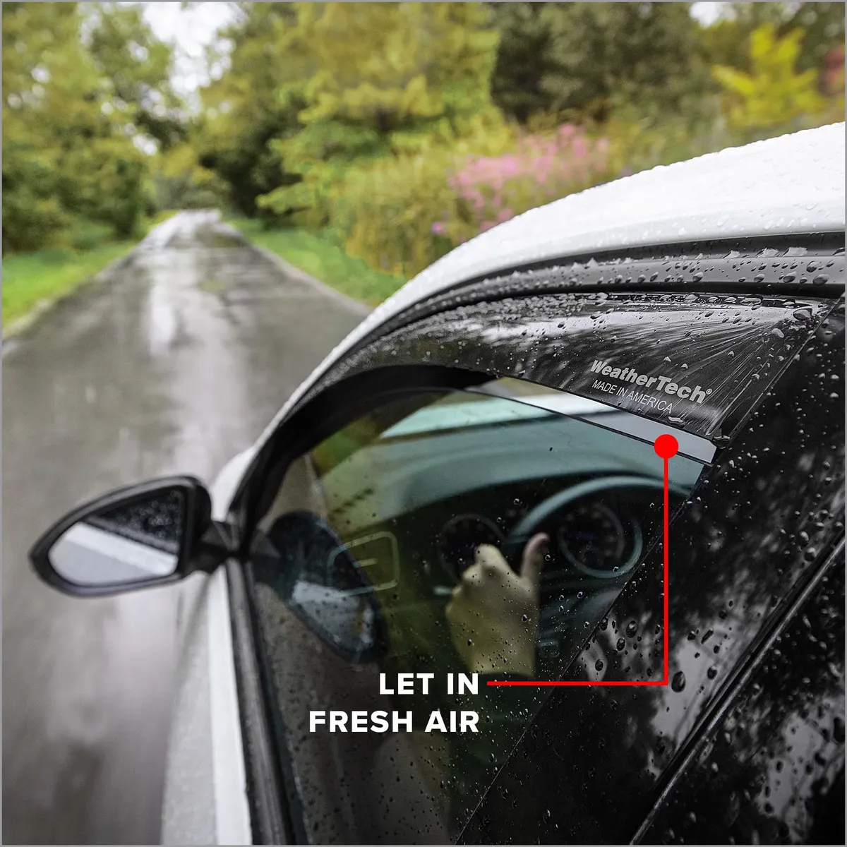 Weathertech Deflectores Ventanas Delanteras Camry 2018-2023 - Image 3